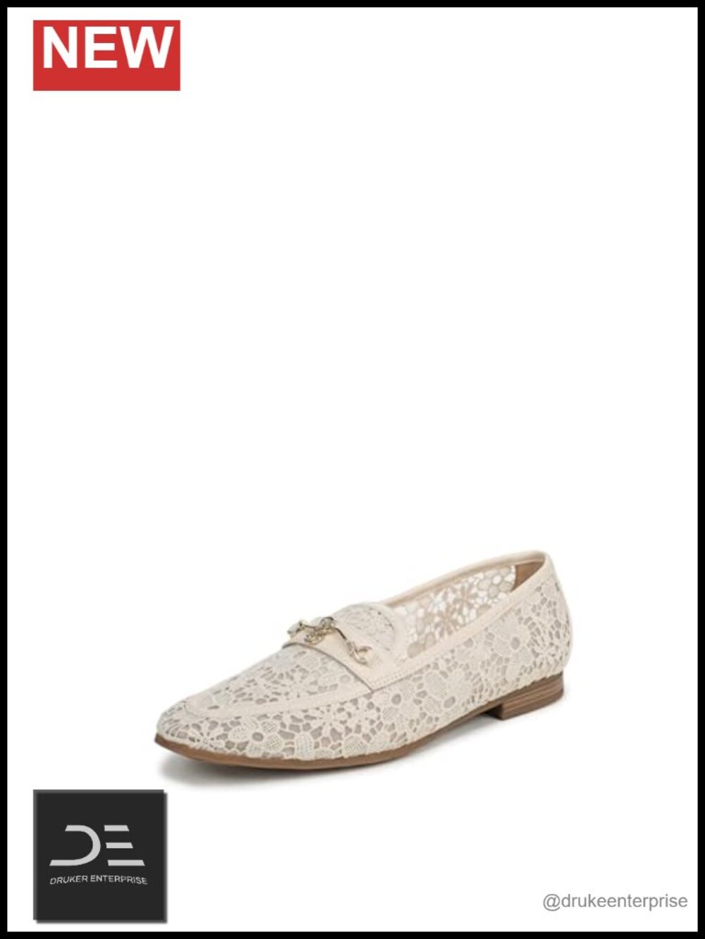 Mesh Slip-On Loafers Flat Almond Toe Breathable Casual